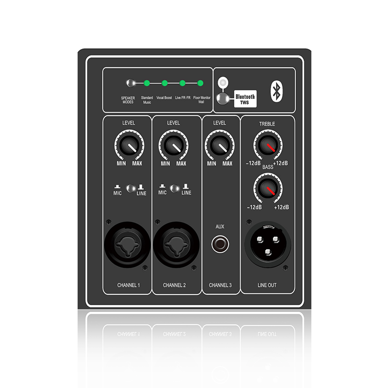 DSP1907: Bluetooth et TWS Intus Multi Channel Input ADAU1701 Based DSP muneris Module