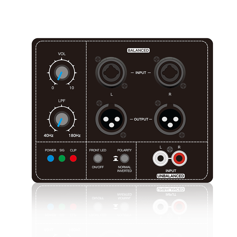 PL78SUB: Stereo Libratum et libratum Input Subwoofer muneris amet