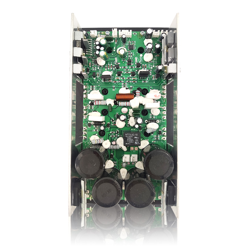 AMP400H+7294: LP 400W+HP 100W Virtutis output cum U informibus Aluminium Radiator Class H Power Amplifier Module