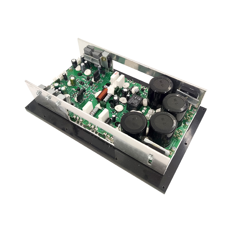 AMP400H+7294: LP 400W+HP 100W Virtutis output cum U informibus Aluminium Radiator Class H Power Amplifier Module
