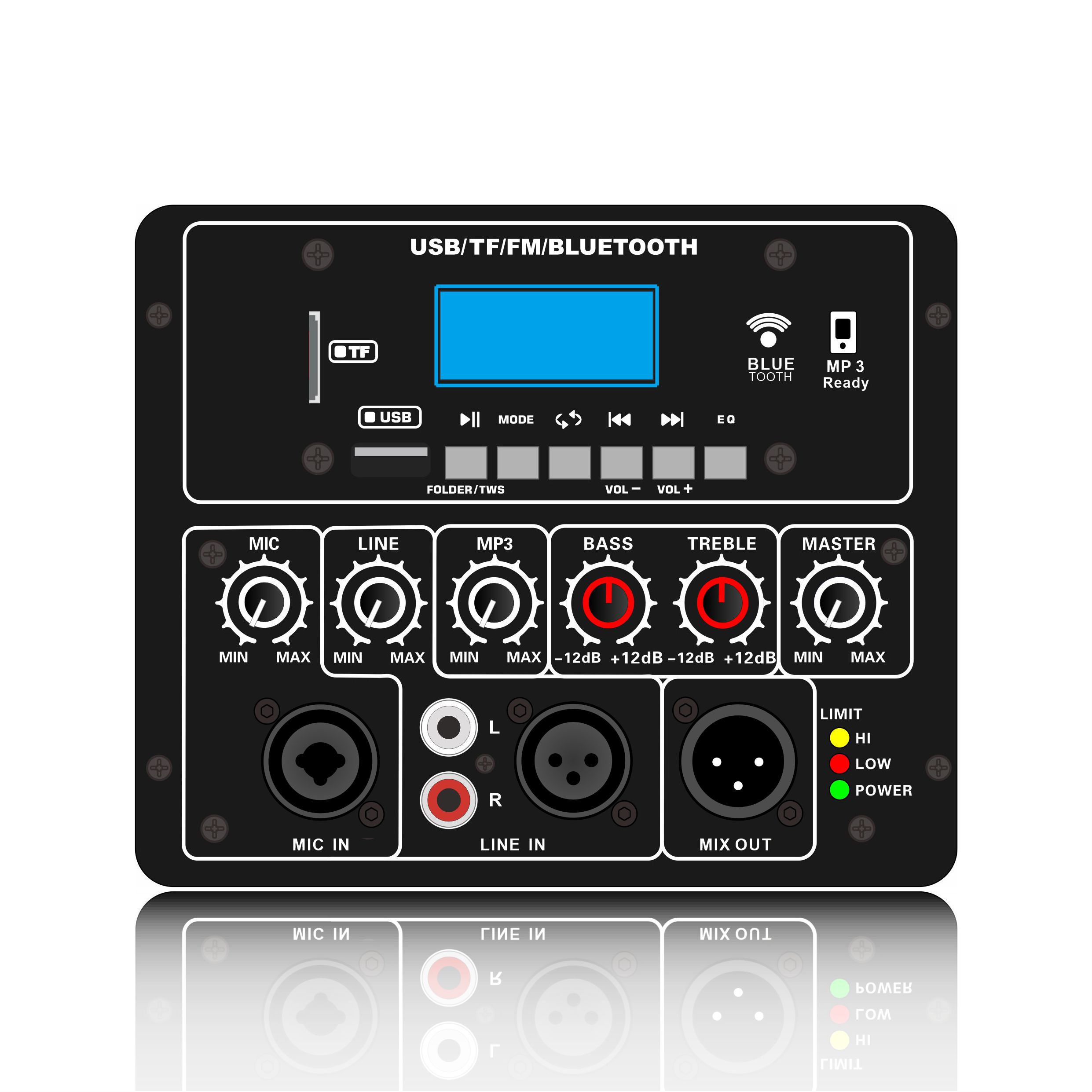 Class H Electrical Frequency Dividens System Amplifier PL93